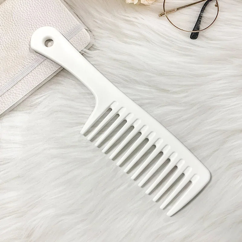 Hairdress Comb Heat Resistant Woman Wet Hook Curly Hair Brushes Pro Salon Dyeing Styling Tools Coarse Wide Spikes Tooth Quick Pick Grocers